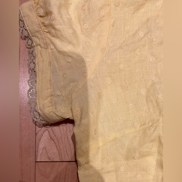 Edward petite yellow summer blouse - Picture 4 of 7